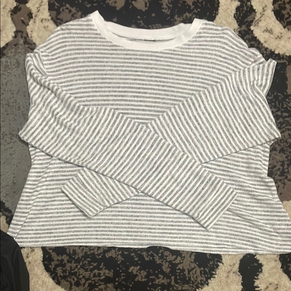 Striped Long Sleeve Top